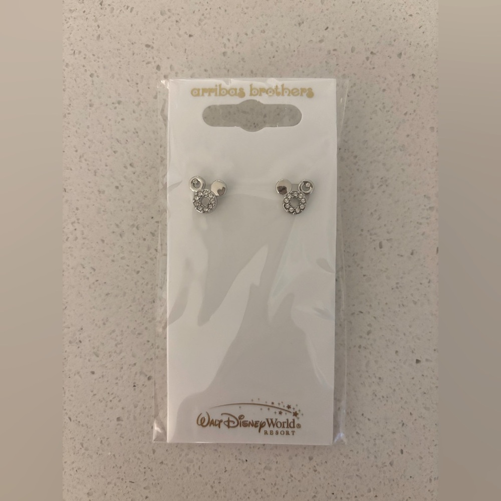 Mickey Mouse Icon Earrings by Arribas